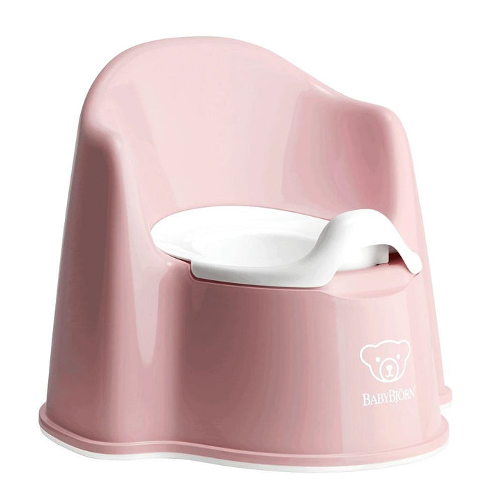 Baby Bjorn Potty Chair (Powder Pink/White)-Bath-Baby Bjorn-000033 PP-babyandme.ca