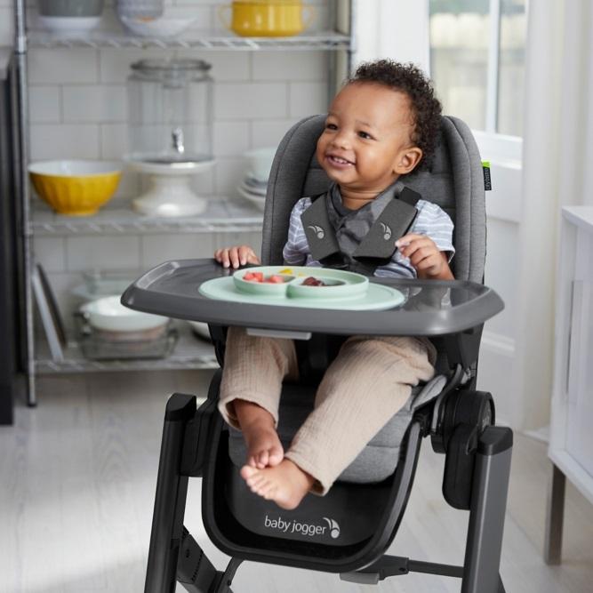 Baby Jogger City Bistro High Chair (Graphite)-Feeding-Baby Jogger-030040 GR-babyandme.ca