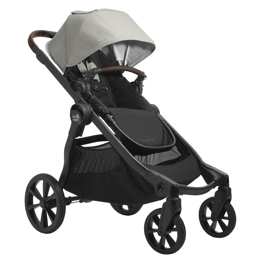 Baby Jogger City Select 2 Eco (Frosted Ivory)-Gear-Baby Jogger-030098 FI-babyandme.ca