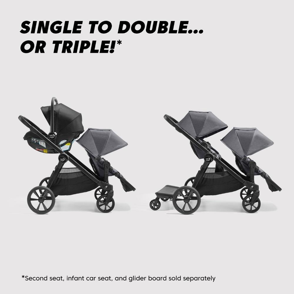 Baby Jogger City Select 2 Eco (Harbour Grey)-Gear-Baby Jogger-030098 HG-babyandme.ca