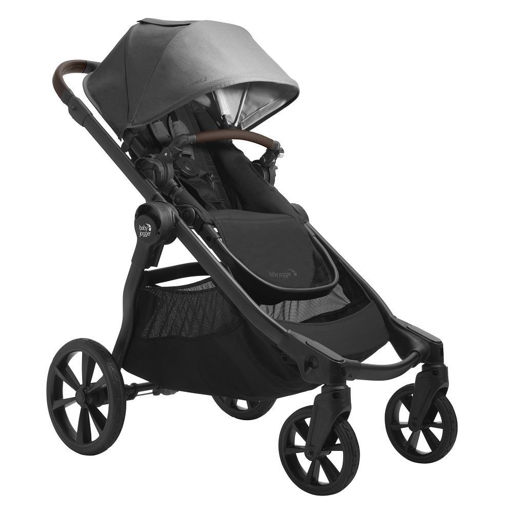 Baby Jogger City Select 2 Eco (Harbour Grey)-Gear-Baby Jogger-030098 HG-babyandme.ca