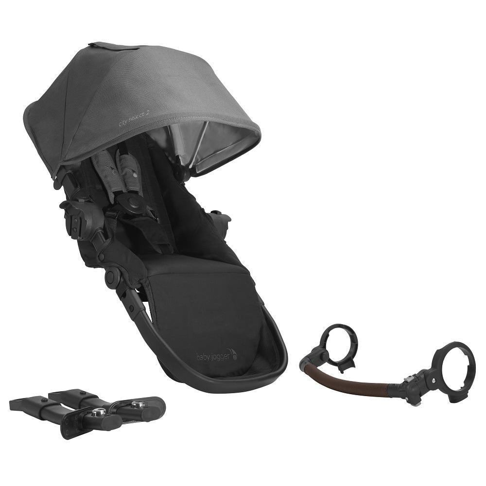 Baby Jogger City Select 2 Eco Second Seat Kit (Harbour Grey)-Gear-Baby Jogger-030099 HG-babyandme.ca
