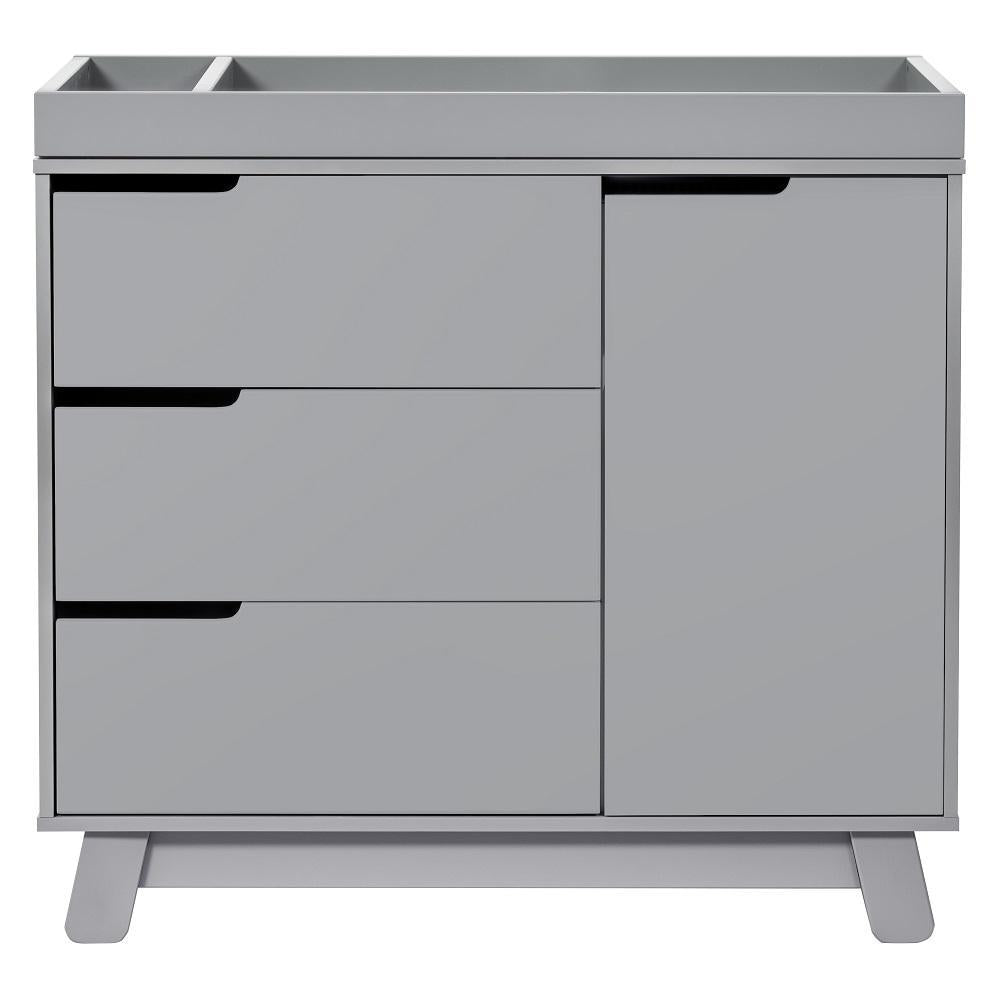 Babyletto Hudson 3-Drawer Changer Dresser (Grey) SPECIAL ORDER-Nursery-Million Dollar Baby-028454 GY-babyandme.ca