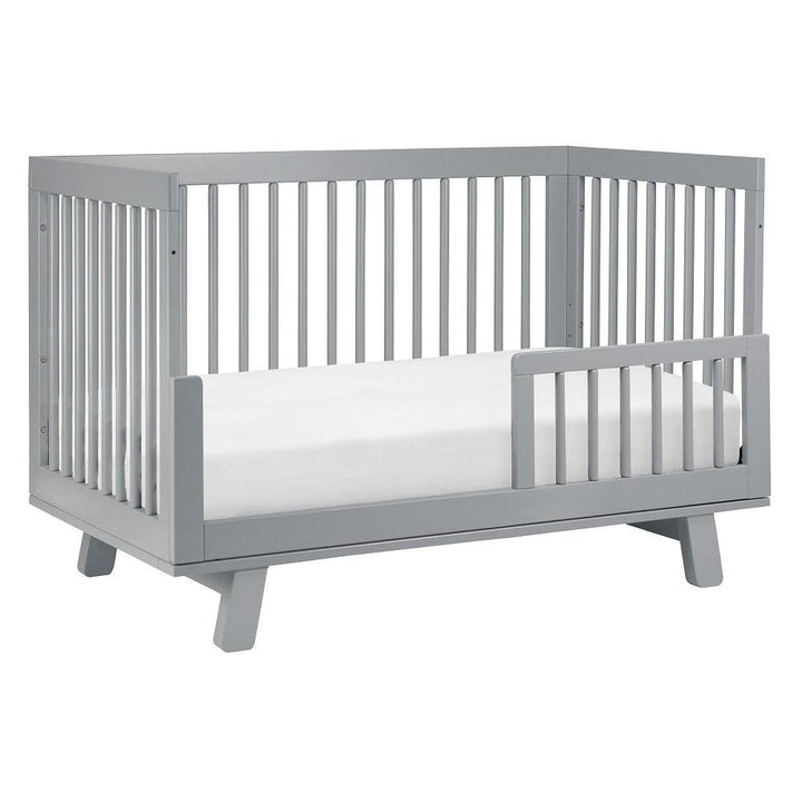 Babyletto Hudson 3-in-1 Crib with Toddler Bed Conversion Kit (Grey) IN-STOCK-Nursery-Million Dollar Baby-028453 GY-babyandme.ca