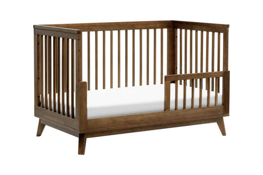 Babyletto Scoot 3-in-1 Crib with Toddler Bed Conversion Kit (Natural Walnut) SPECIAL ORDER-Nursery-Million Dollar Baby-030969 WAL-babyandme.ca
