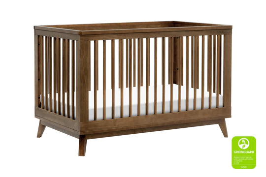 Babyletto Scoot 3-in-1 Crib with Toddler Bed Conversion Kit (Natural Walnut) SPECIAL ORDER-Nursery-Million Dollar Baby-030969 WAL-babyandme.ca