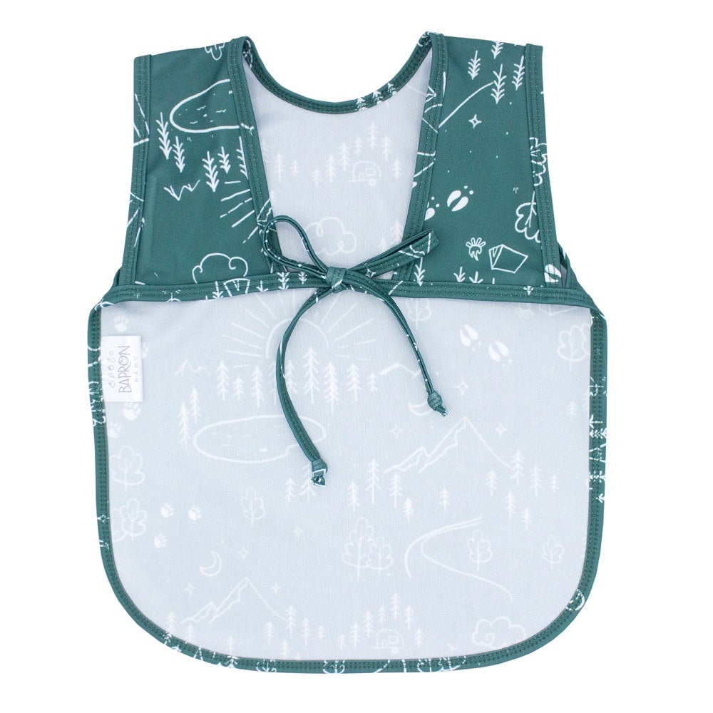 BapronBaby Bapron Toddler Bib (Pine Forest)-Feeding-BapronBaby-027084 PF 6M+-babyandme.ca