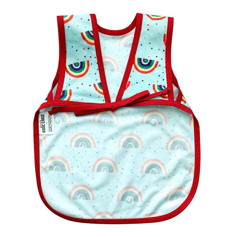 BapronBaby Bapron Toddler Bib (Rainbow Caterpillar - From The World Of Eric Carle)-Feeding-BapronBaby-027084 RC 6M+-babyandme.ca