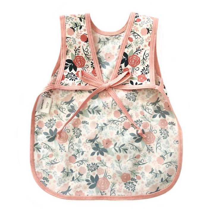 BapronBaby Bapron Toddler Bib (Vintage Rose Floral)-Feeding-BapronBaby-027084 RF 6M+-babyandme.ca