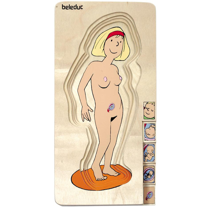 Beleduc 5-Layer Puzzle (Mother)-Toys & Learning-Beleduc-010926 MR-babyandme.ca