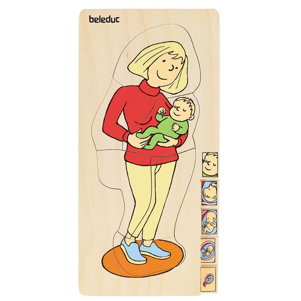 Beleduc 5-Layer Puzzle (Mother)-Toys & Learning-Beleduc-010926 MR-babyandme.ca