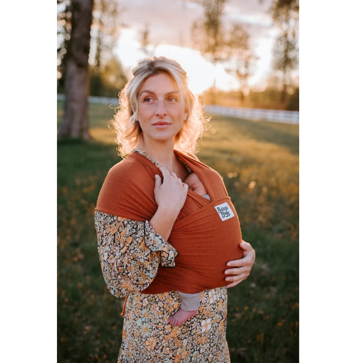 Beluga Baby The Beluga Wrap (The Campbell - Rust)-Gear-Beluga Baby-030923 CB-babyandme.ca