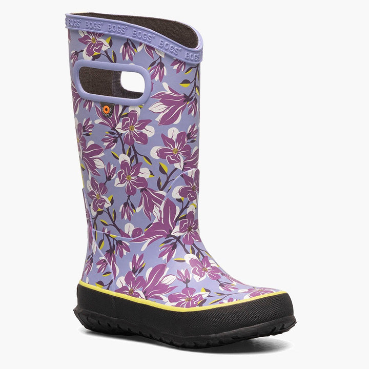 Bogs Kids Rainboot (Magnolia Periwinkle)-Apparel-Bogs--babyandme.ca