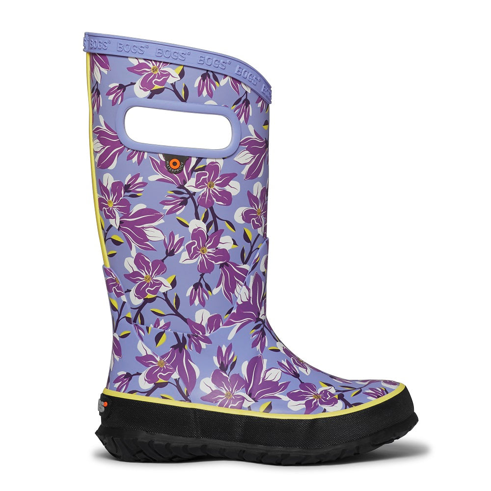 Bogs Kids Rainboot (Magnolia Periwinkle)-Apparel-Bogs--babyandme.ca