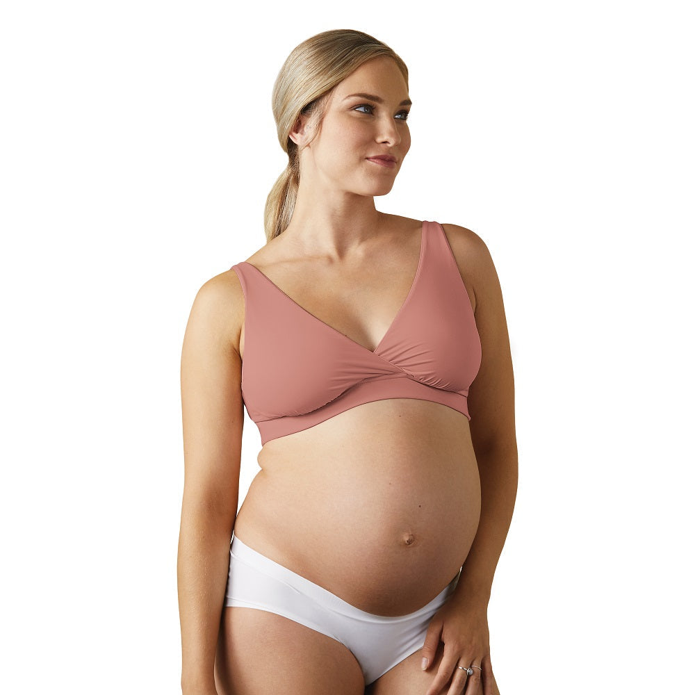 Bravado Ballet Bra 2.0 (Roseclay)-Apparel-Bravado--babyandme.ca