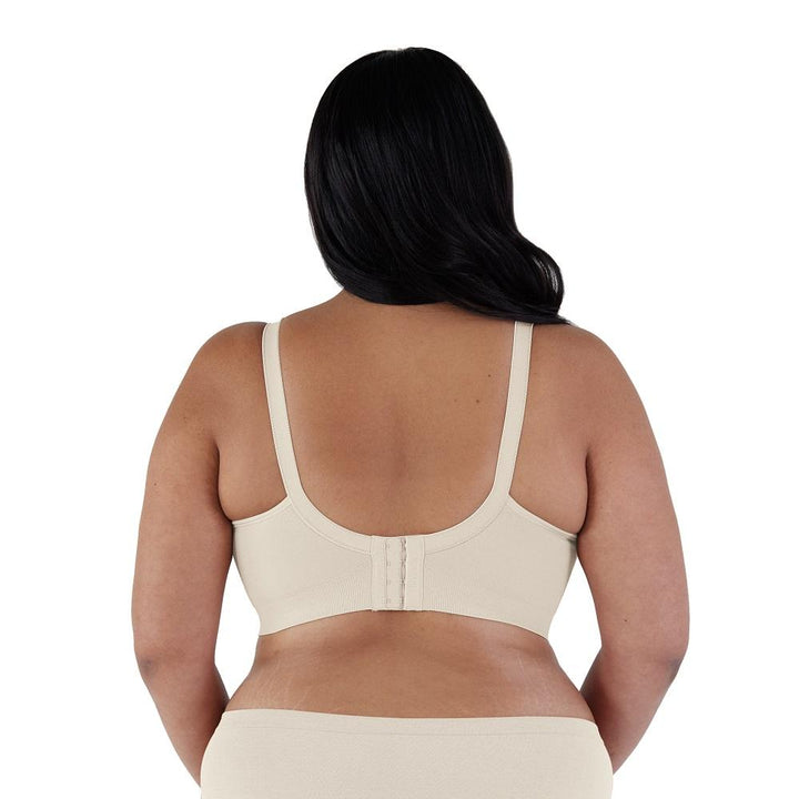 Bravado Body Silk Seamless Full Cup Nursing Bra 2.0 (Antique White)-Feeding-Bravado--babyandme.ca
