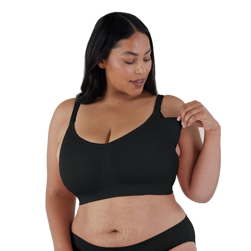 Bravado Body Silk Seamless Full Cup Nursing Bra 2.0 (Black)-Feeding-Bravado--babyandme.ca