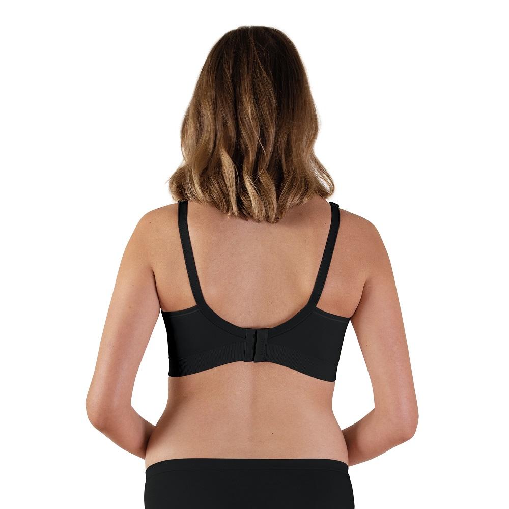 Bravado Body Silk Seamless Nursing Bra 2.0 (Black)-Feeding-Bravado--babyandme.ca