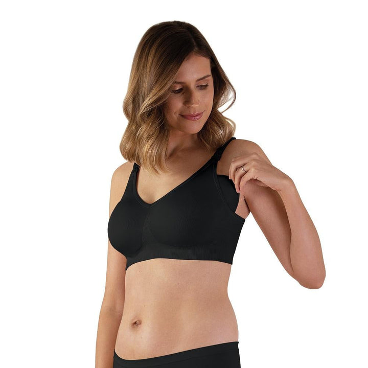 Bravado Body Silk Seamless Nursing Bra 2.0 (Black)-Feeding-Bravado--babyandme.ca