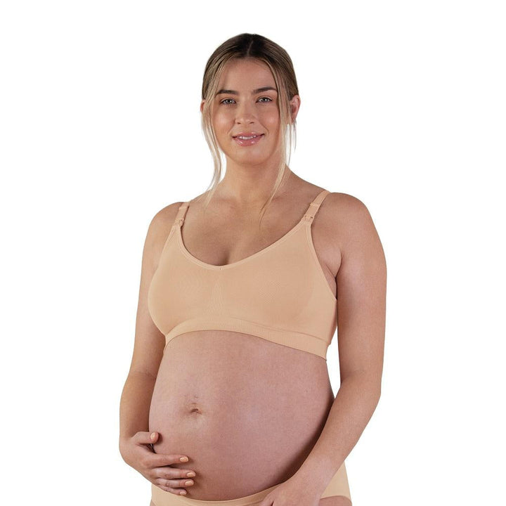 Bravado Body Silk Seamless Nursing Bra 2.0 (Butterscotch)-Feeding-Bravado--babyandme.ca