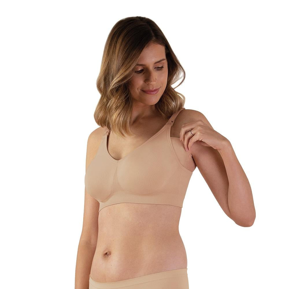 Bravado Body Silk Seamless Nursing Bra 2.0 (Butterscotch)-Feeding-Bravado--babyandme.ca