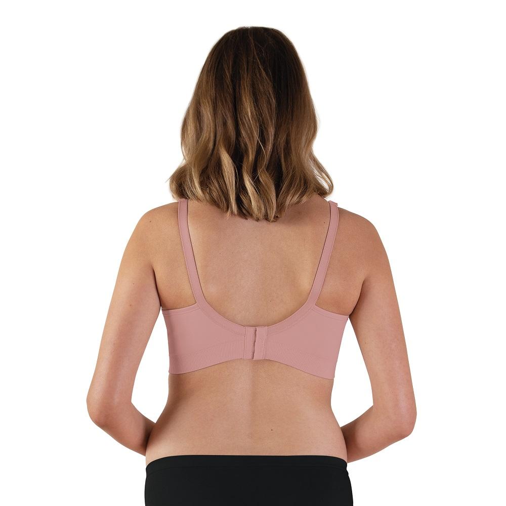 Bravado Body Silk Seamless Nursing Bra 2.0 (Dusted Peony)-Feeding-Bravado--babyandme.ca