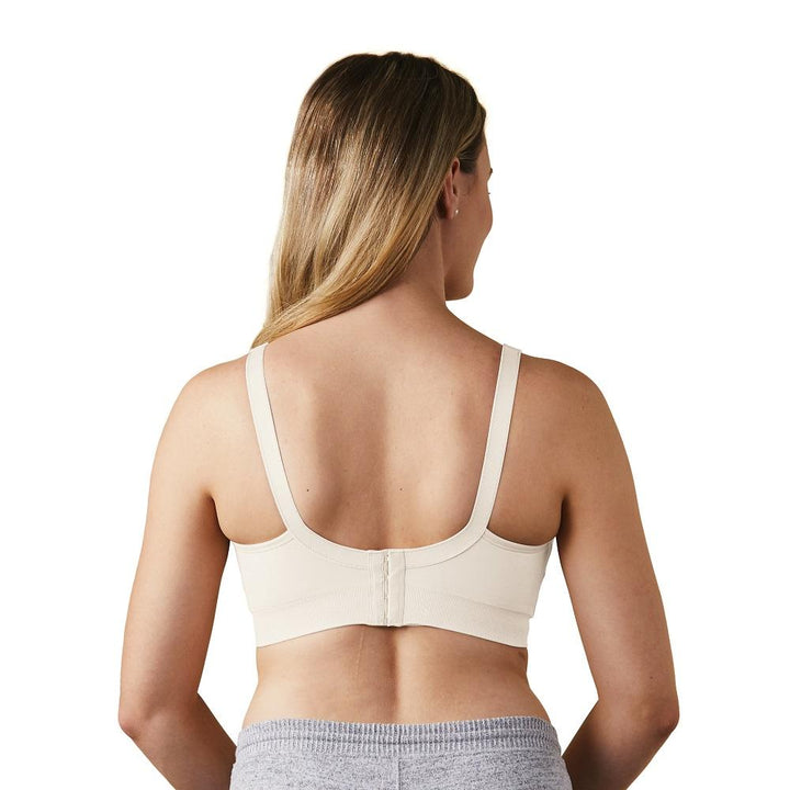 Bravado Body Silk Seamless Nursing Bra Full Cup (Antique White)-Feeding-Bravado--babyandme.ca