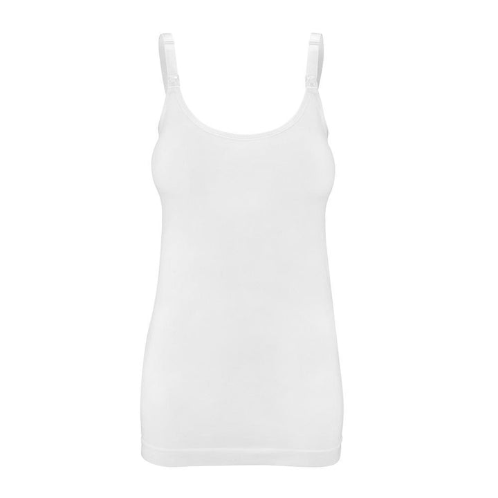 Bravado Classic Nursing Cami (White)-Feeding-Bravado--babyandme.ca