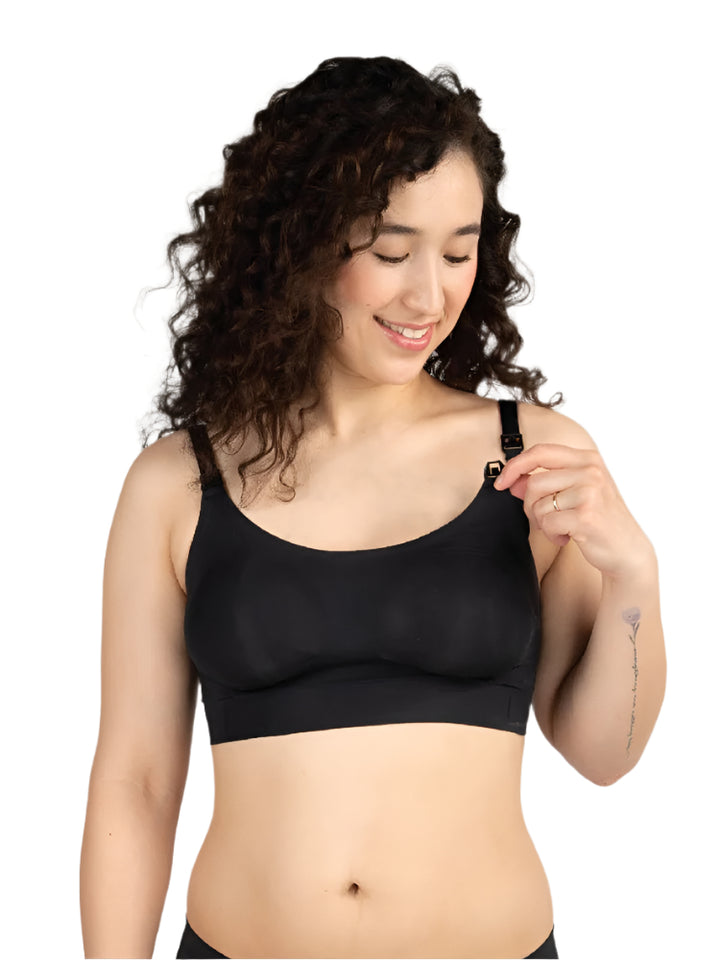 Bravado Elation Nursing Bra (Black)-Apparel-Bravado--babyandme.ca