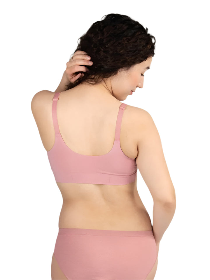 Bravado Elation Nursing Bra (Roseclay)-Apparel-Bravado--babyandme.ca