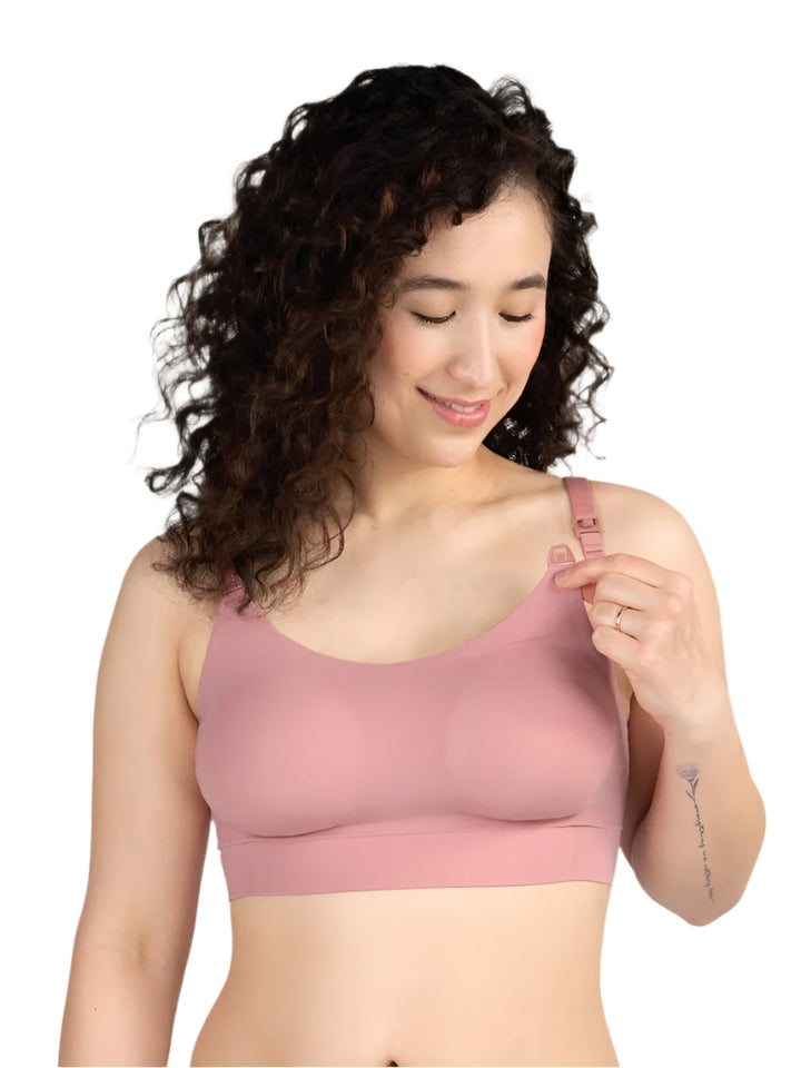 Bravado Elation Nursing Bra (Roseclay)-Apparel-Bravado--babyandme.ca