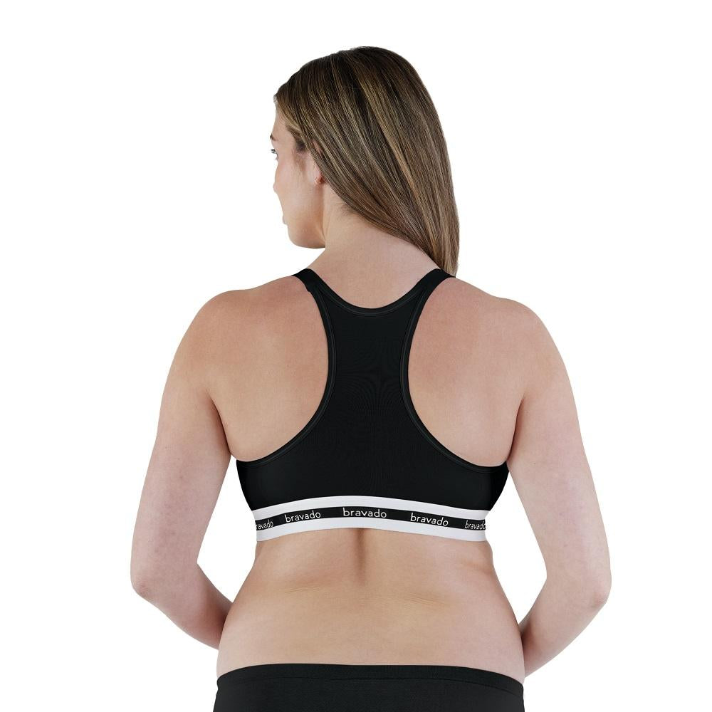 Bravado Original Full Cup Nursing Bra 2.0 (Black)-Feeding-Bravado--babyandme.ca