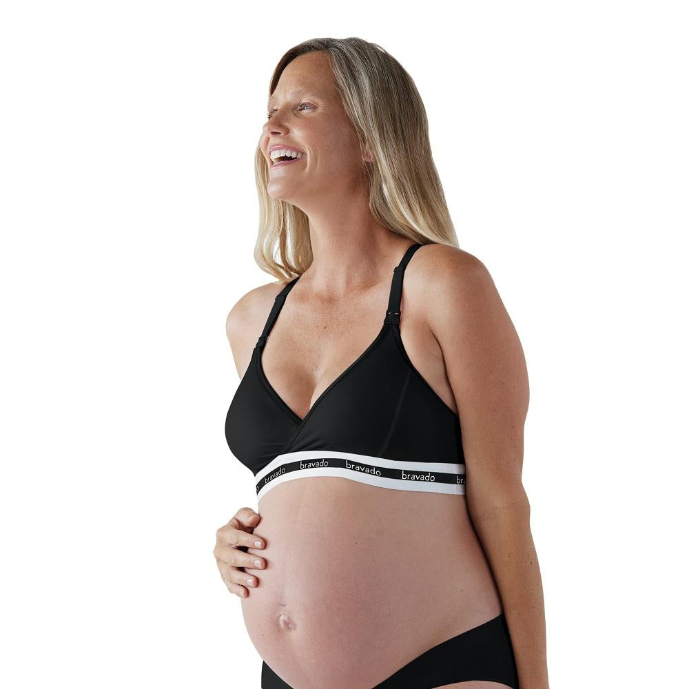 Bravado Original Nursing Bra 2.0 (Black)-Feeding-Bravado--babyandme.ca