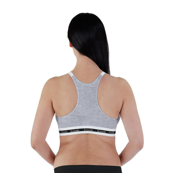 Bravado Original Nursing Bra 2.0 (Dove Heather)-Feeding-Bravado--babyandme.ca