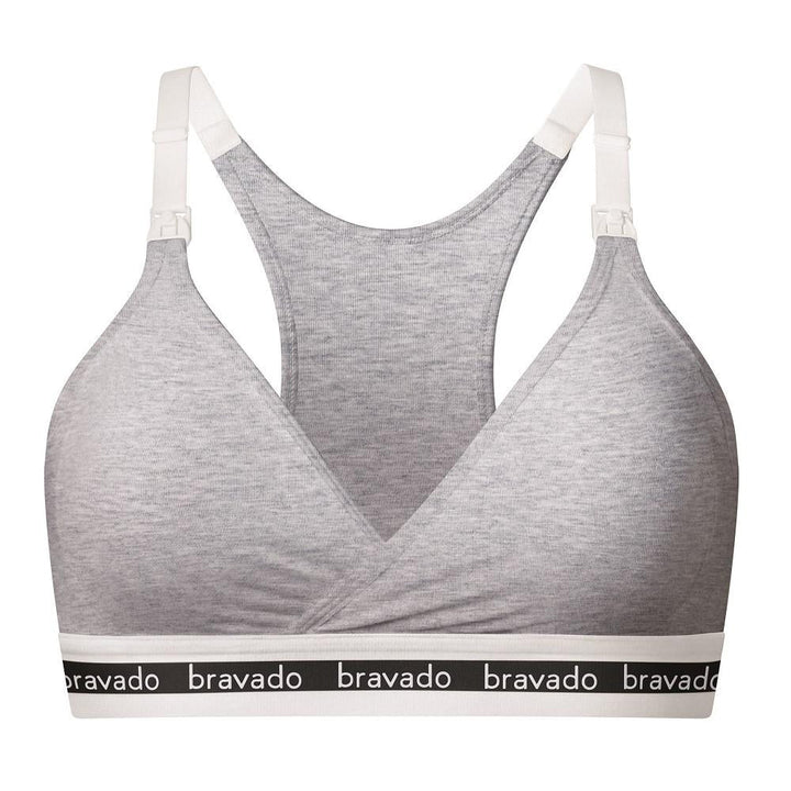 Bravado Original Nursing Bra 2.0 (Dove Heather)-Feeding-Bravado--babyandme.ca