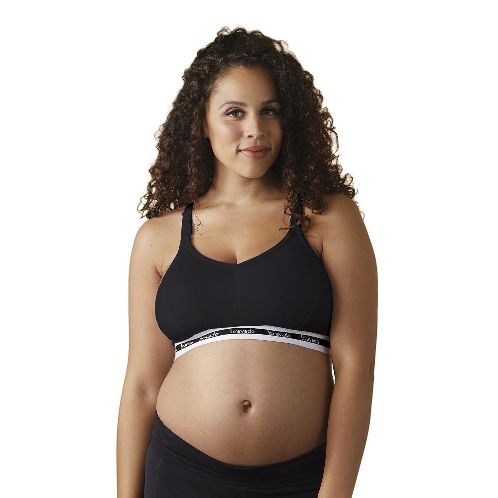 Bravado Original Nursing Bra Full Cup (Black)-Feeding-Bravado--babyandme.ca