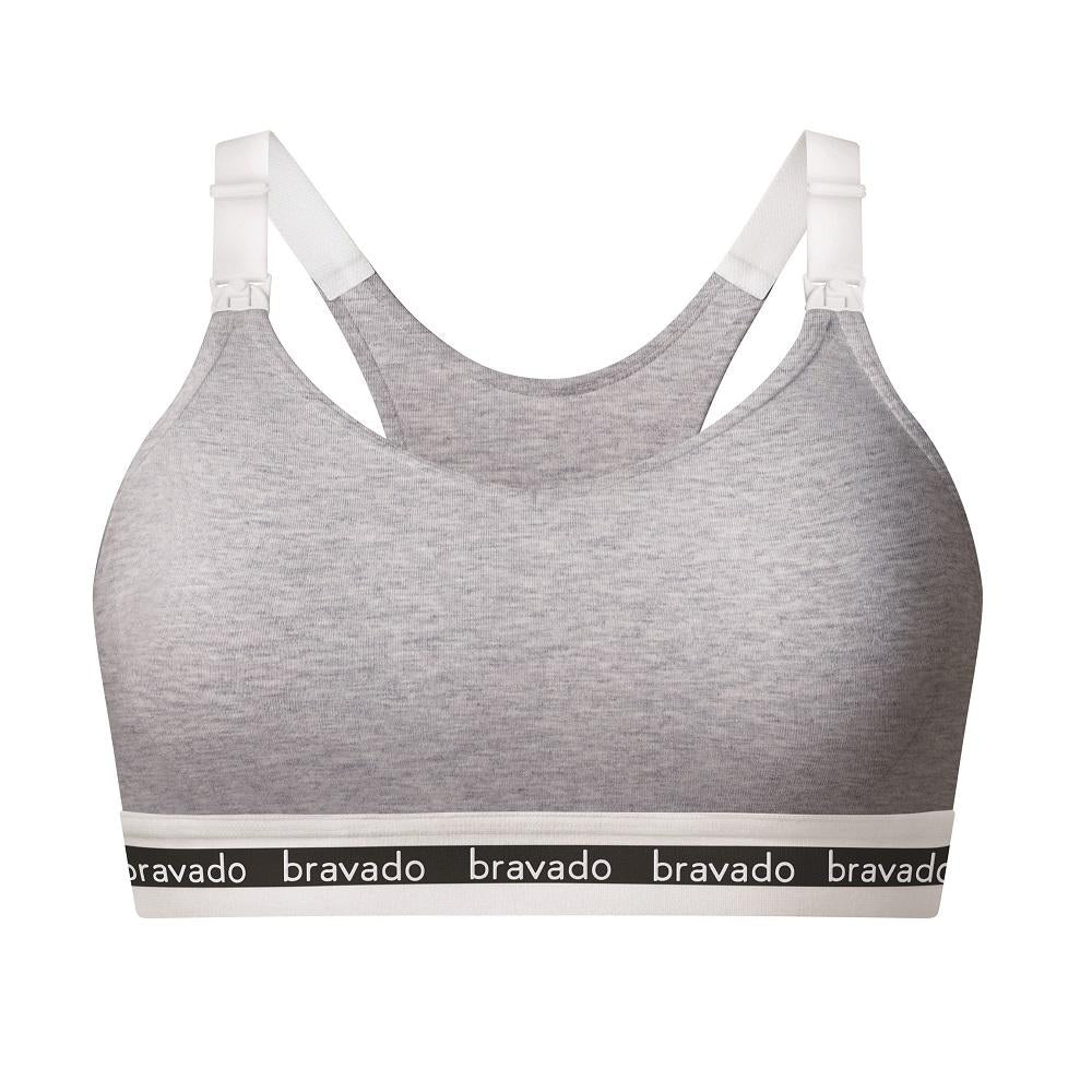 Bravado Original Nursing Bra Full Cup (Dove Heather)-Feeding-Bravado--babyandme.ca