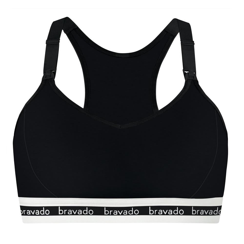 Bravado Original Pumping & Nursing Bra 2.0 (Black)-Feeding-Bravado--babyandme.ca