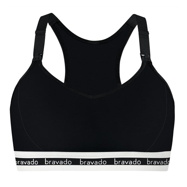 Bravado Original Pumping & Nursing Full Cup Bra 2.0 (Black)-Feeding-Bravado--babyandme.ca