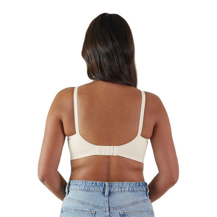 Bravado Plunge Nursing Bra (Antique White)-Feeding-Bravado--babyandme.ca