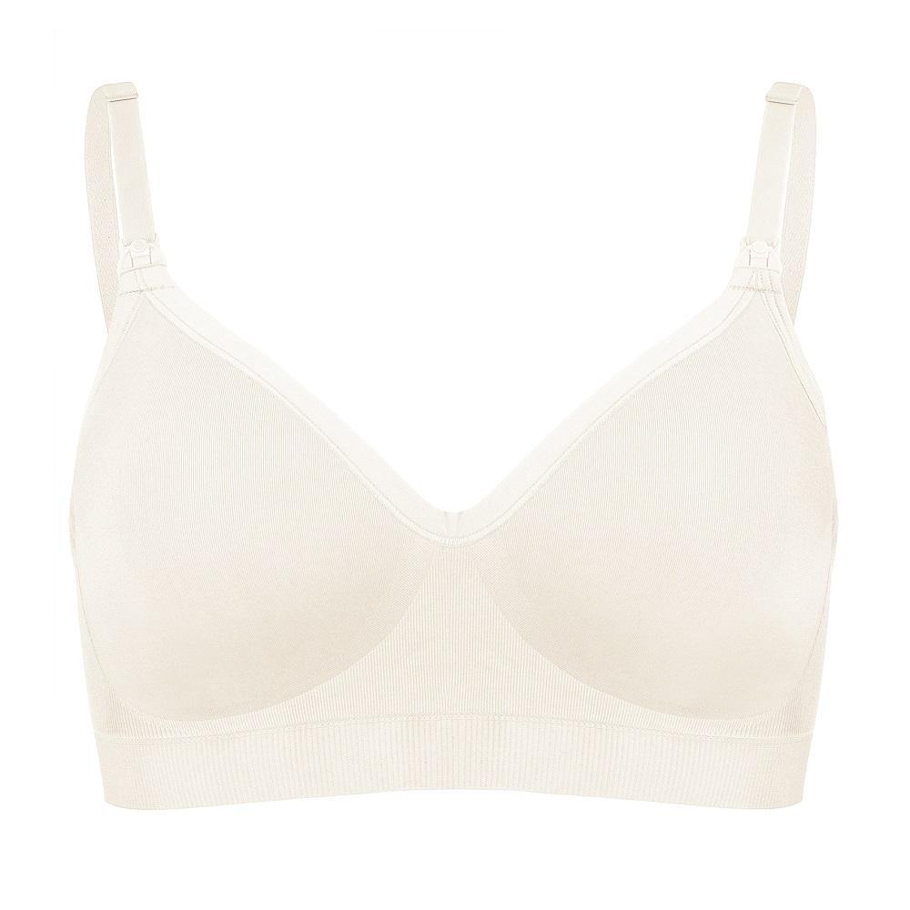 Bravado Plunge Nursing Bra (Antique White)-Feeding-Bravado--babyandme.ca