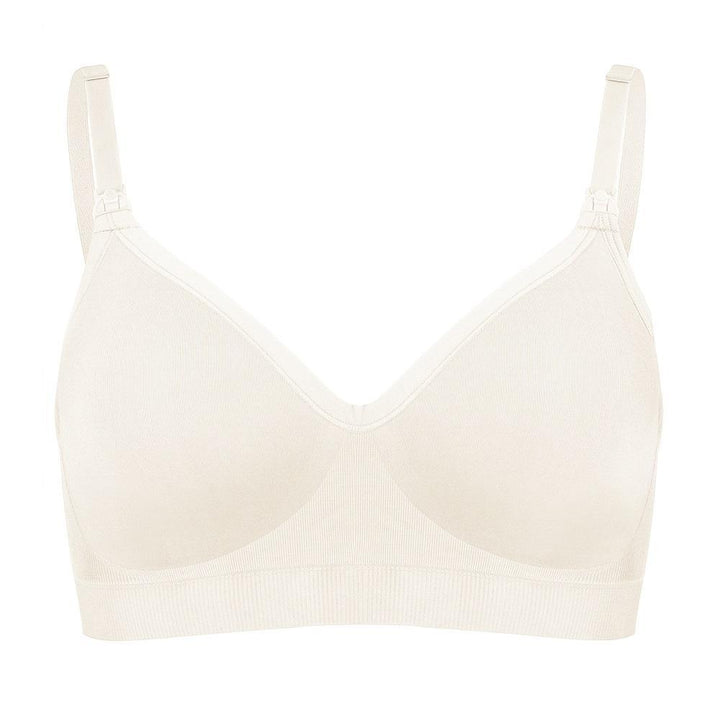Bravado Plunge Nursing Bra (Antique White)-Feeding-Bravado--babyandme.ca