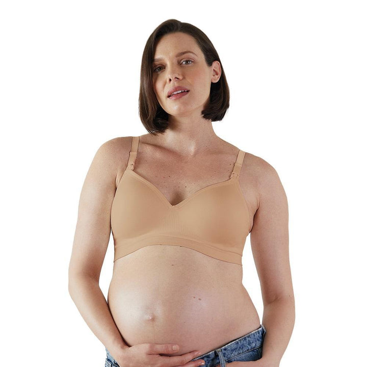 Bravado Plunge Nursing Bra (Butterscotch)-Feeding-Bravado--babyandme.ca