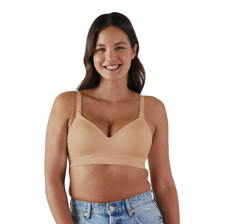 Bravado Plunge Nursing Bra (Butterscotch)-Feeding-Bravado--babyandme.ca