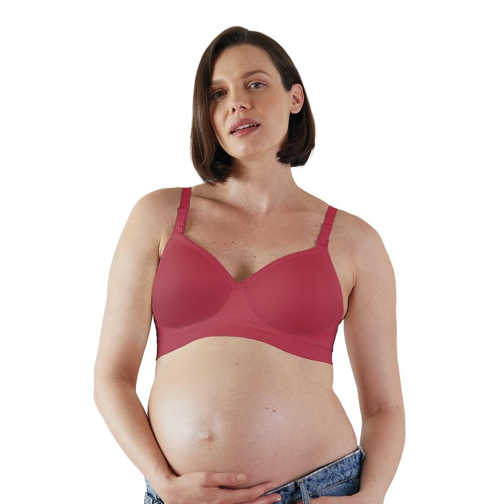 Bravado Plunge Nursing Bra (Lipstick)-Feeding-Bravado--babyandme.ca