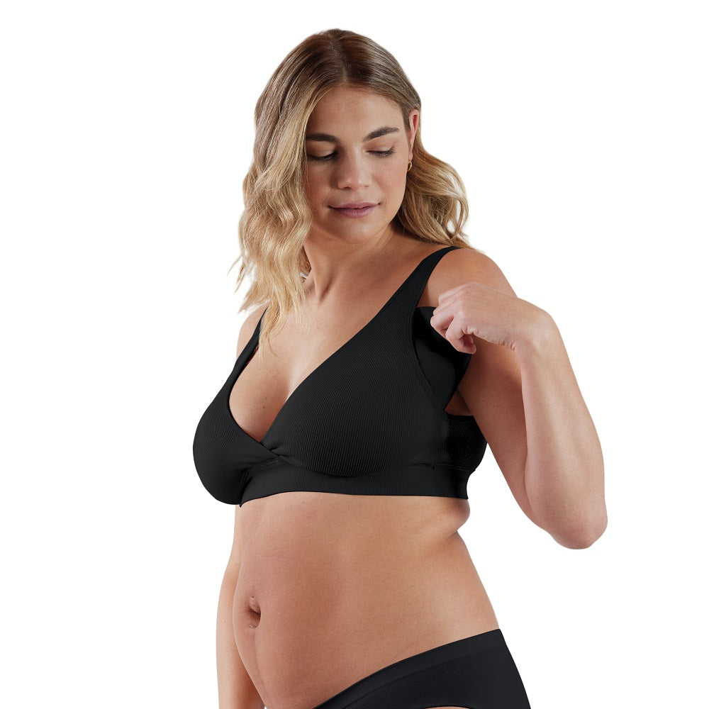 Bravado Restore Bra (Black)-Feeding-Bravado--babyandme.ca