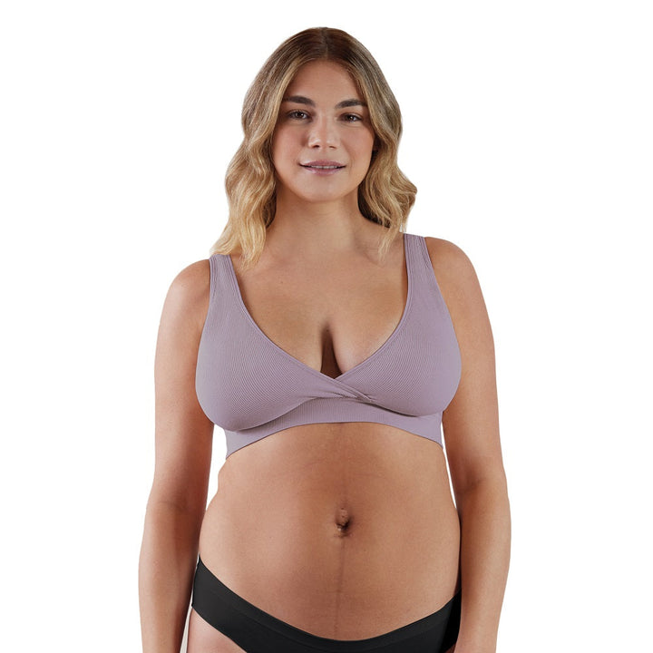 Bravado Restore Bra (Grey Orchid)-Feeding-Bravado--babyandme.ca