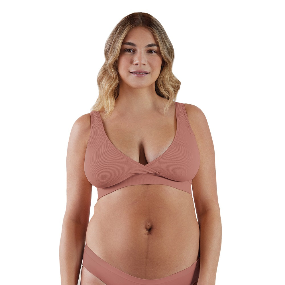 Bravado Restore Bra (Roseclay)-Feeding-Bravado--babyandme.ca