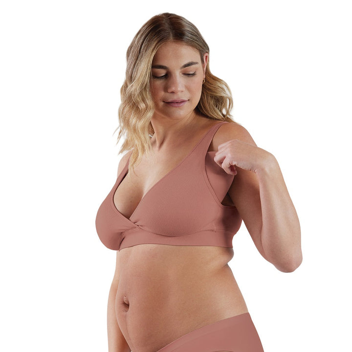 Bravado Restore Bra (Roseclay)-Feeding-Bravado--babyandme.ca