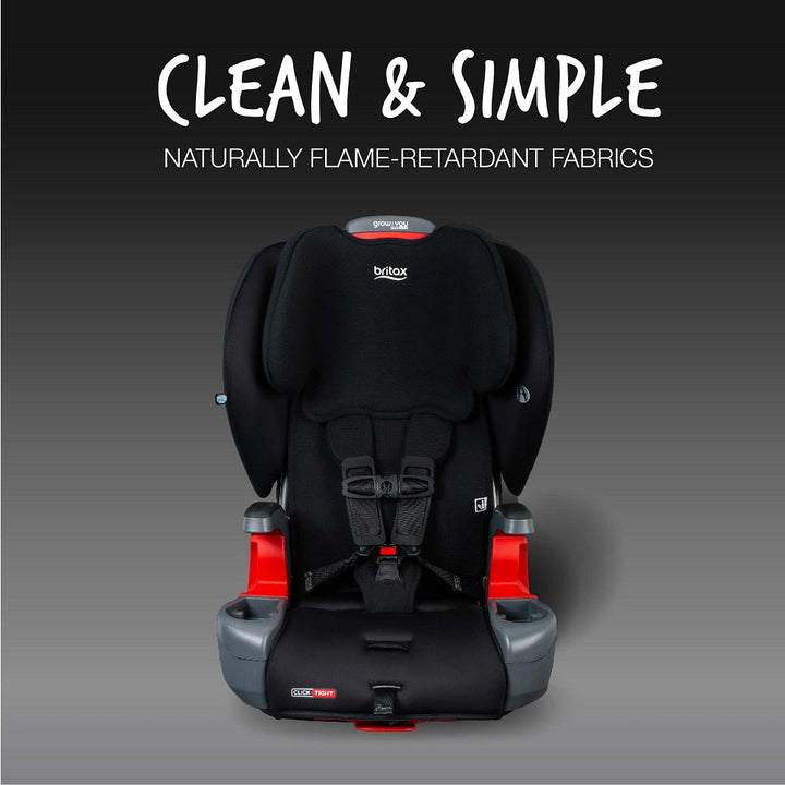 Britax Grow With You ClickTight (SafeWash Black Contour)-Gear-Britax-027382 BK-babyandme.ca